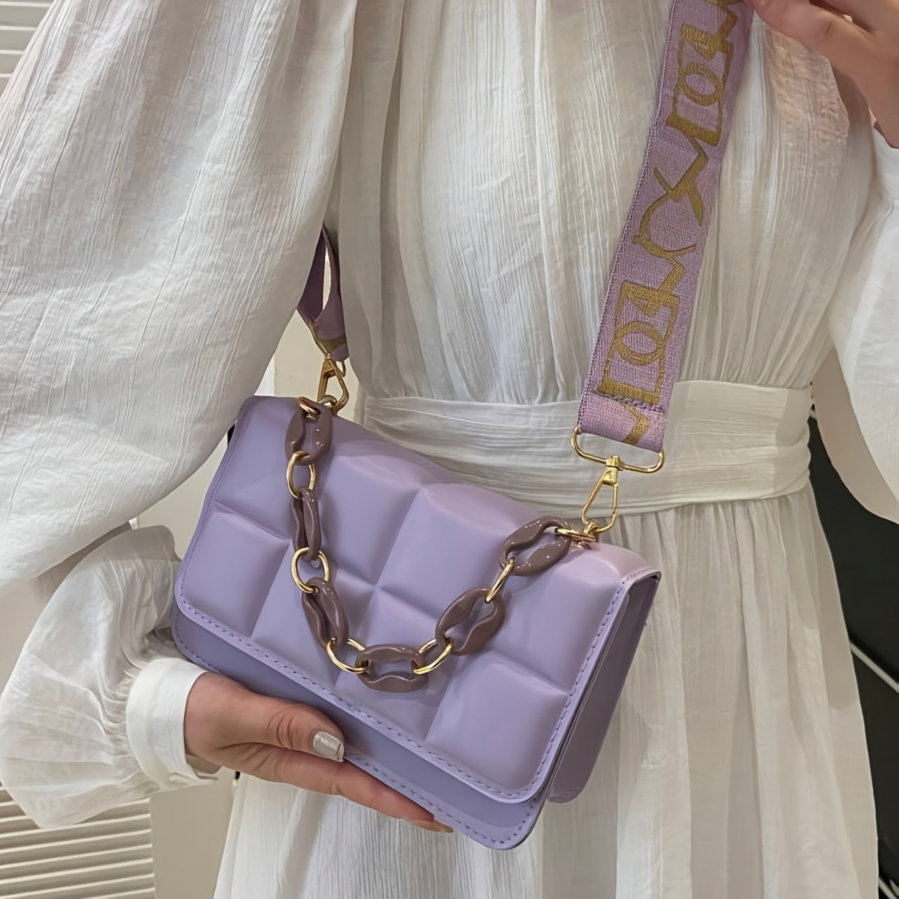 Luxe Golden Bag