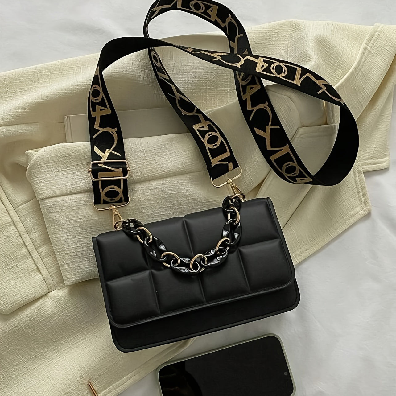 Luxe Golden Bag