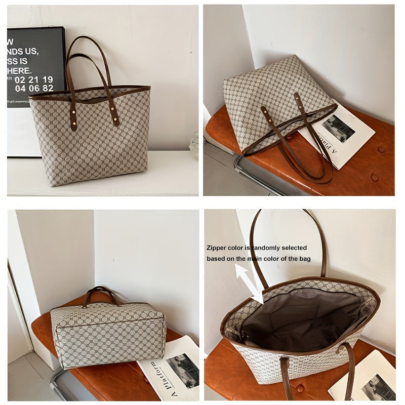 Luxe Golden Tote