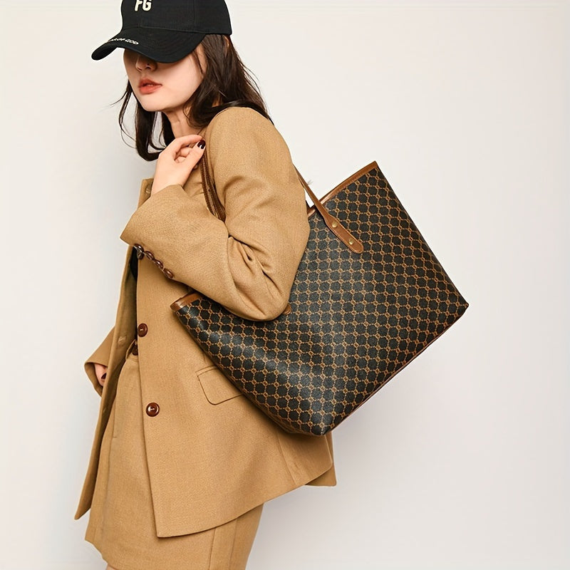 Luxe Golden Tote
