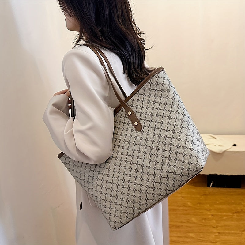 Luxe Golden Tote