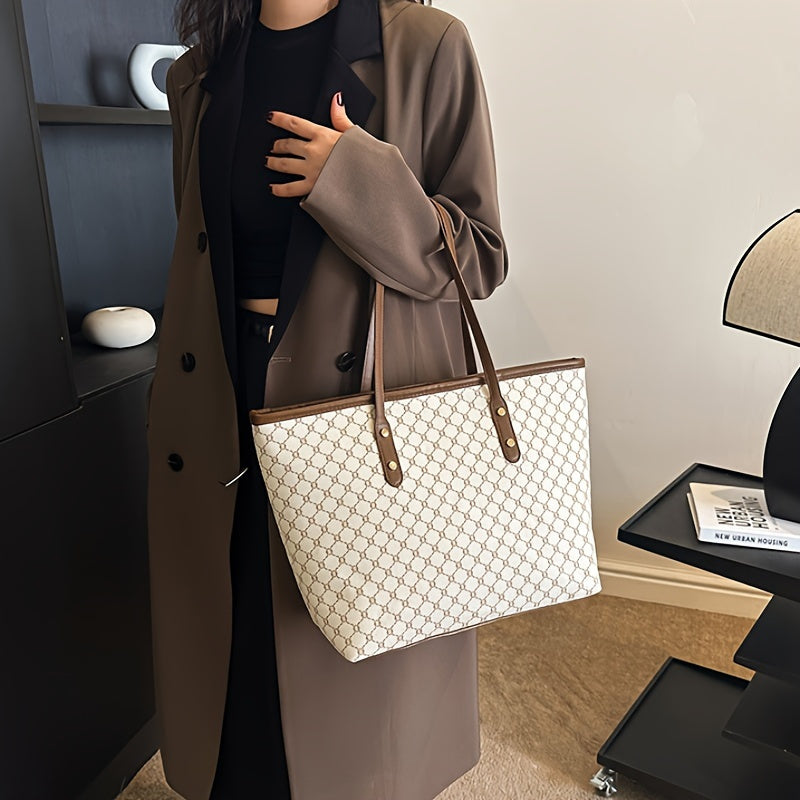 Luxe Golden Tote