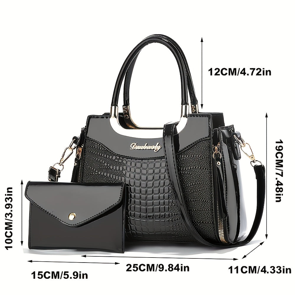 Satin Golden Handbag