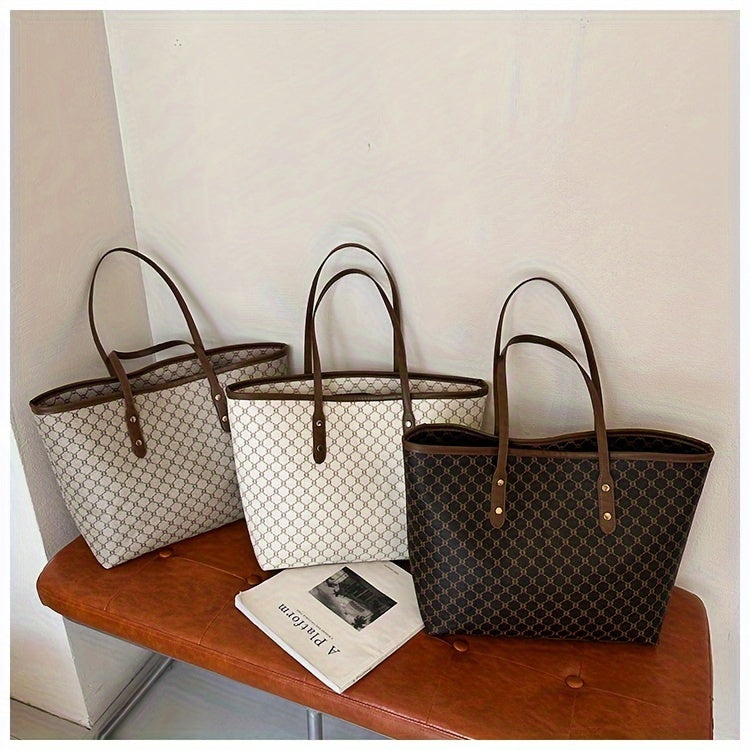 Luxe Golden Tote