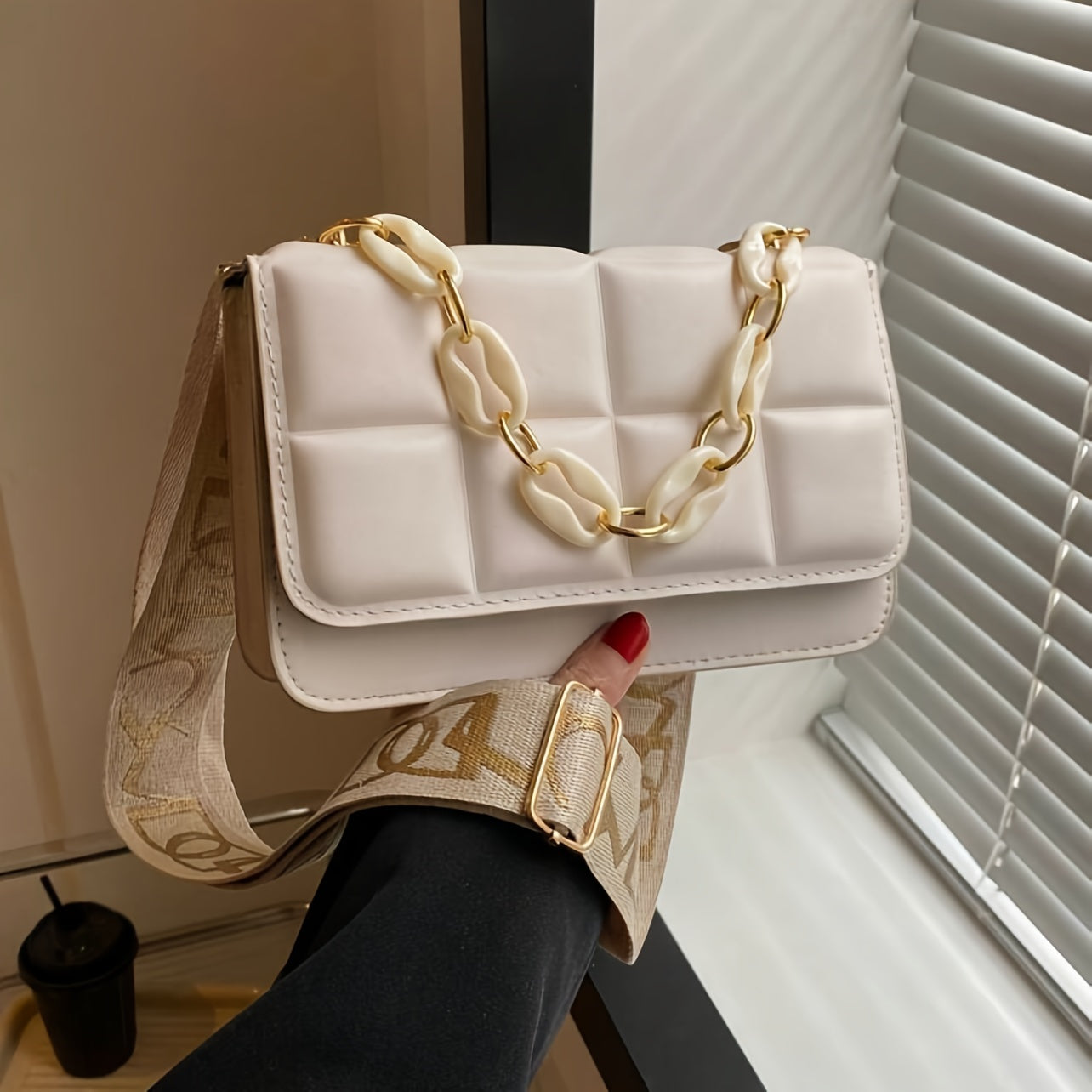 Luxe Golden Bag