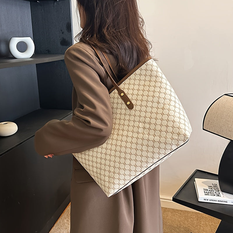 Luxe Golden Tote