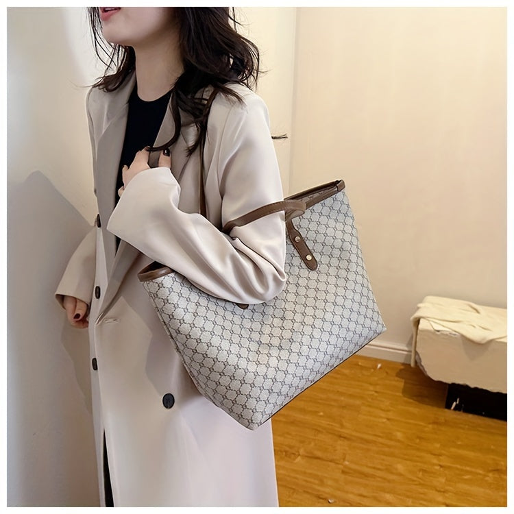 Luxe Golden Tote