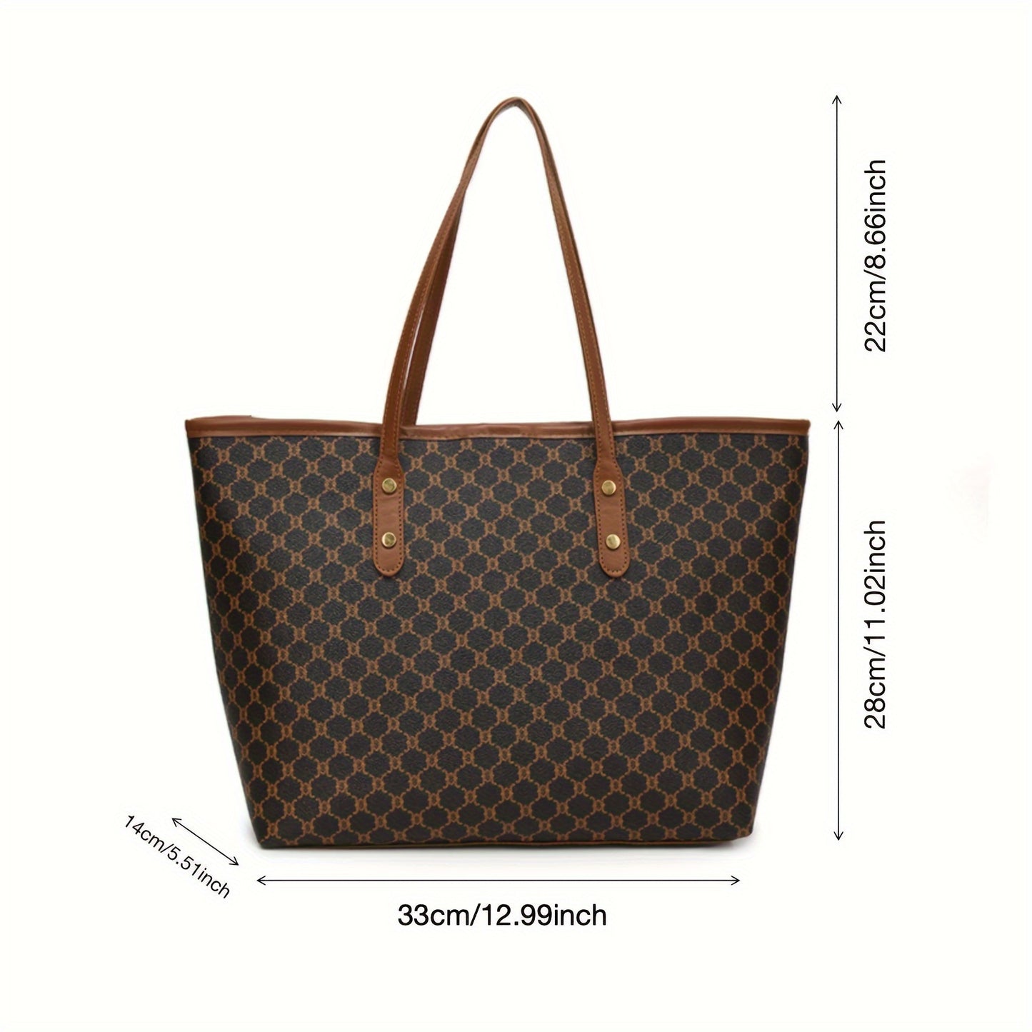 Luxe Golden Tote