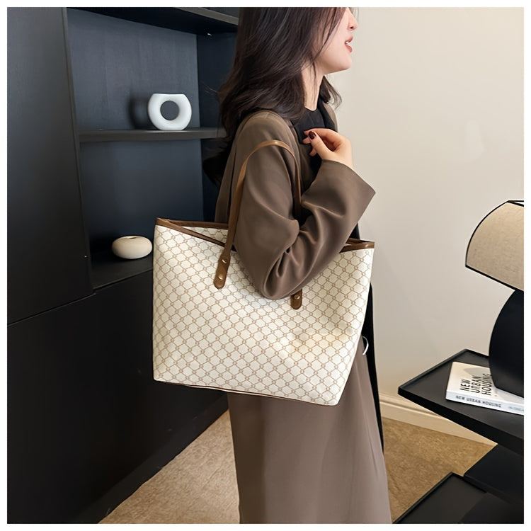 Luxe Golden Tote