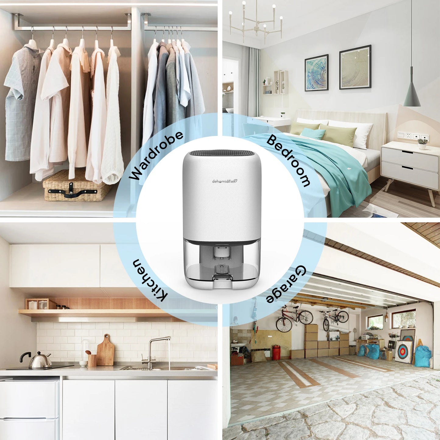 1000Ml Air Dehumidifier For Bedroom