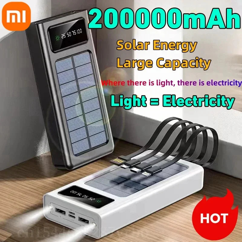 Xiaomi 200000Mah Solar Power Ultra