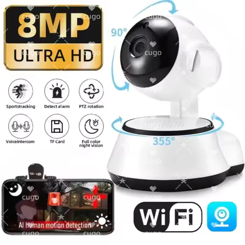 8Mp Ip Wifi Camera Surveillance