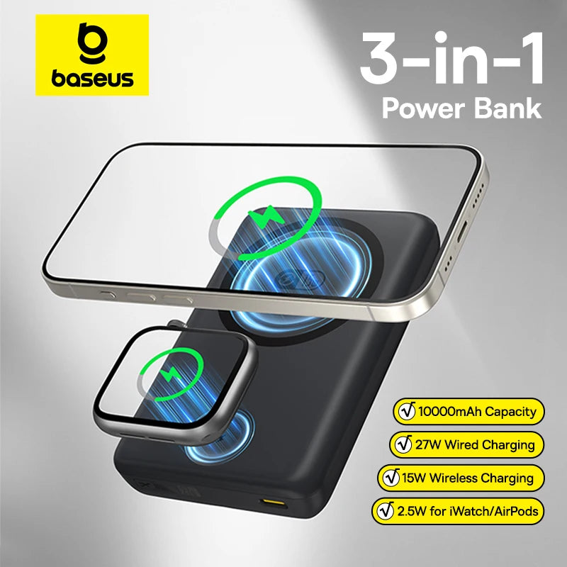 Baseus 27W Magnetic Power 10000Mah