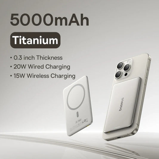 Baseus 5000Mah Magnetic Power 15W