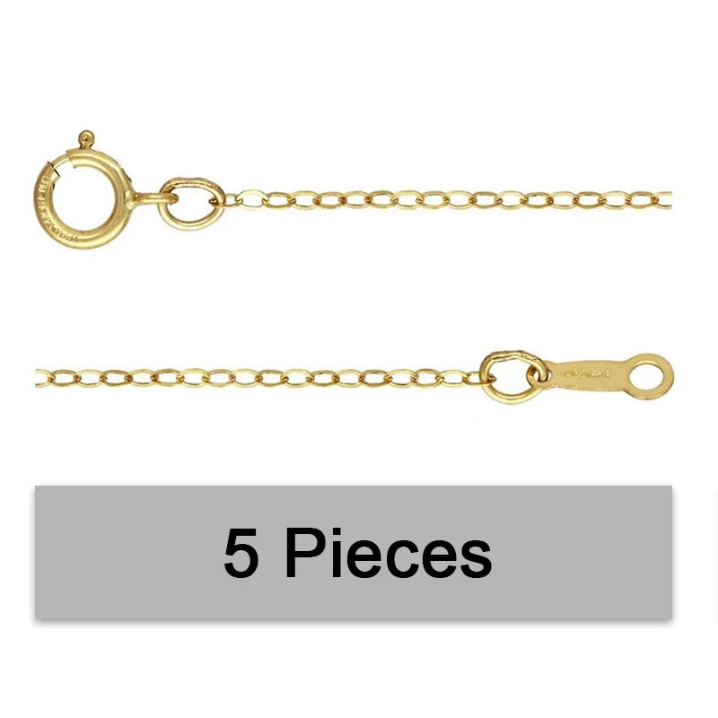 Real 14K Gold Filled Flat