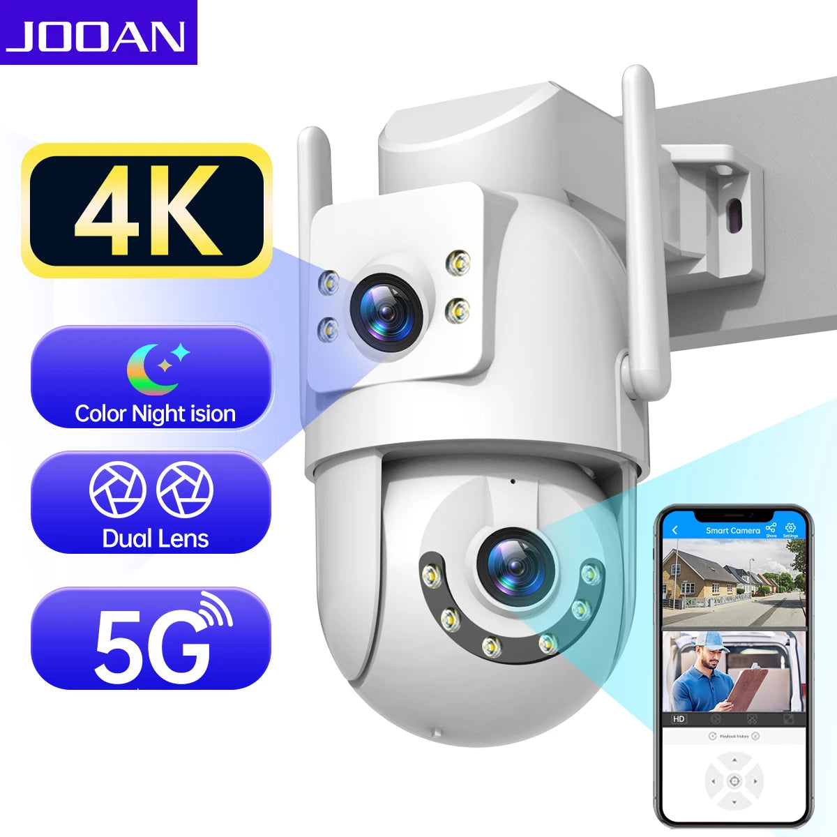 Jooan 4K 8Mp Hd Wifi