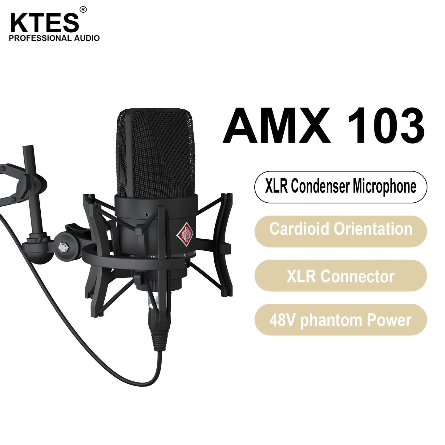 Ktes Amx 103 Xlr Condenser