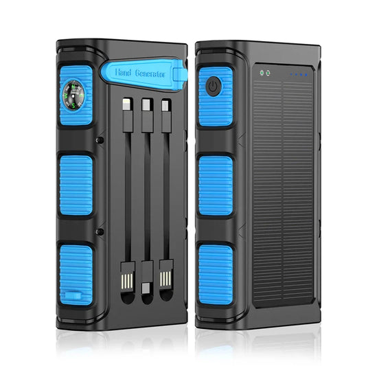 Hand Crank Solar Power 30000Mah