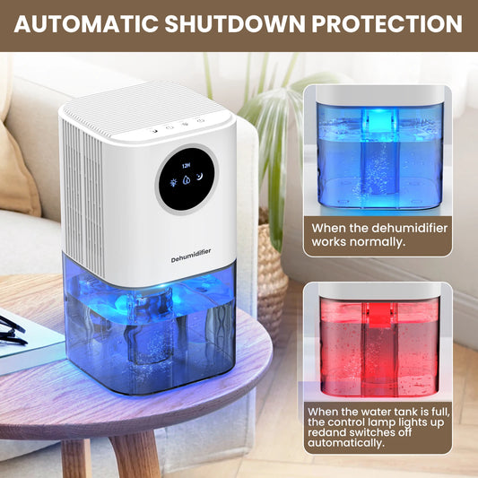 Portable Dehumidifier With 35 Ounces