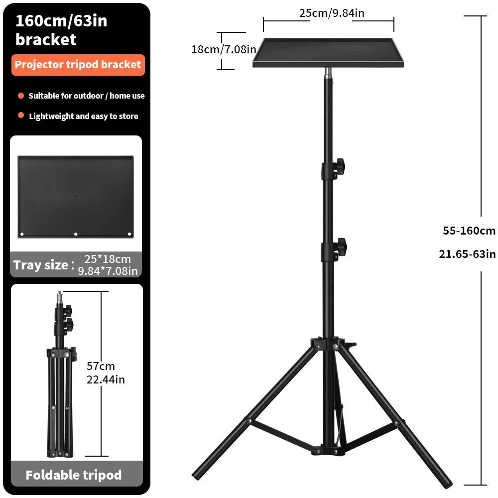 Projector Tray Stand Floor To