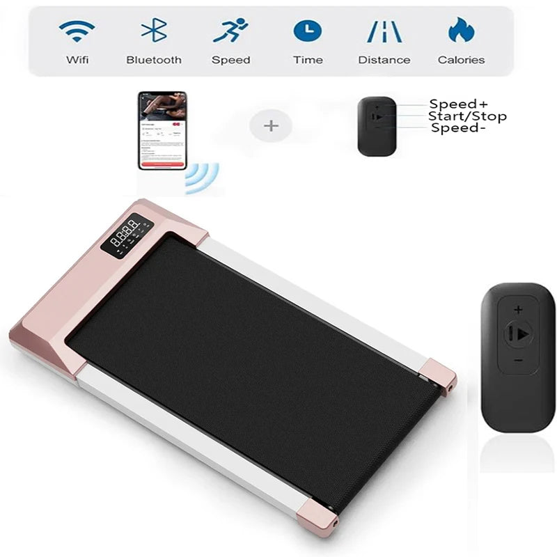 2In1 Walking Pad Treadmill Portable