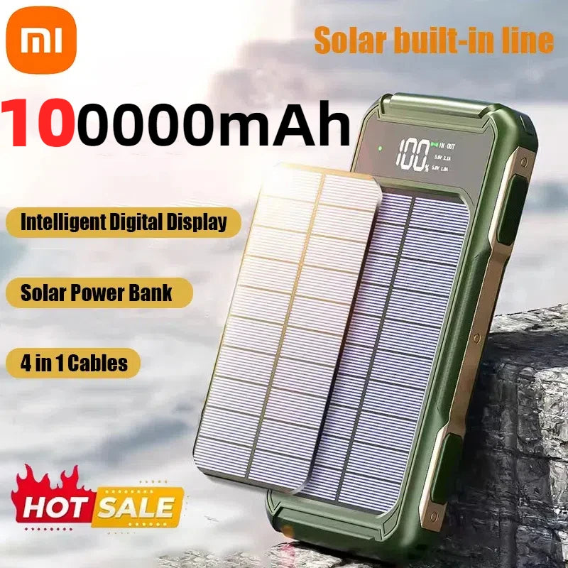 Xiaomi 100000Mah Solar Power High