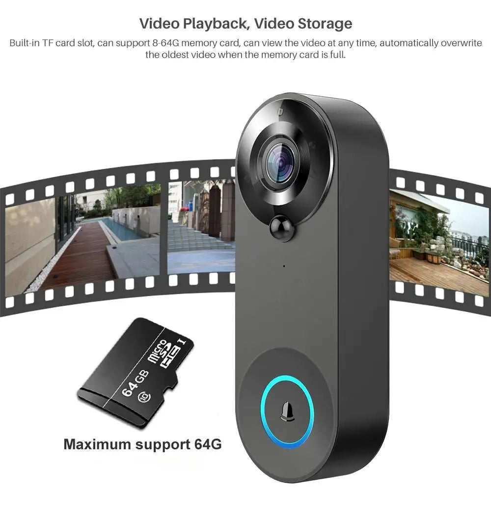 1080P Wireless Video Doorbell Camera