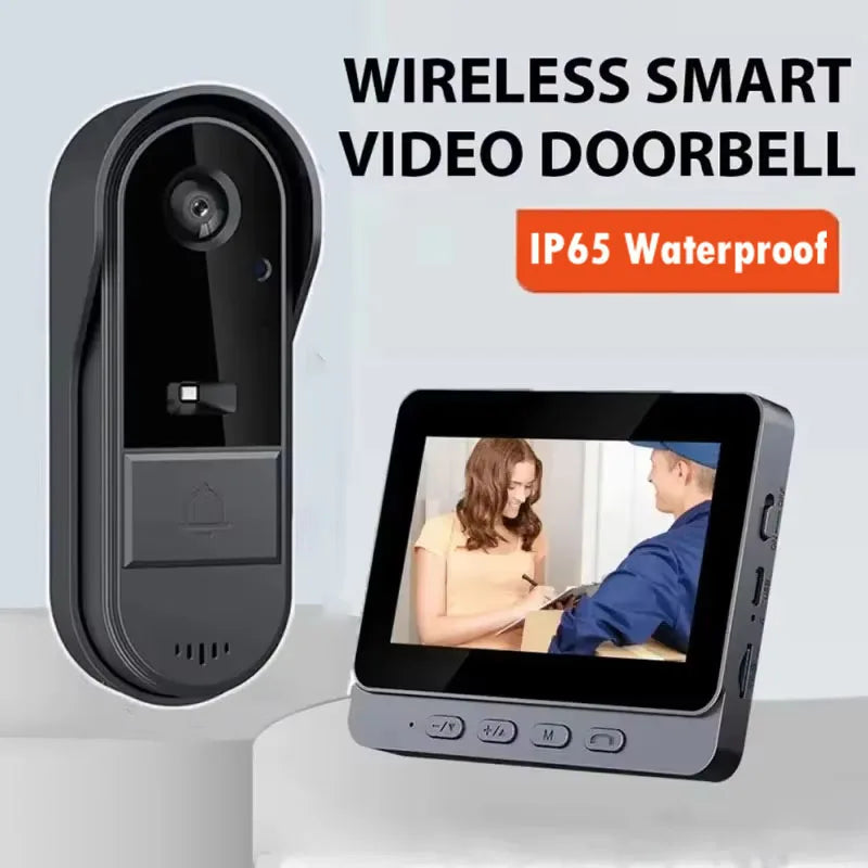 Wireless Intercom Doorbell Hd Night
