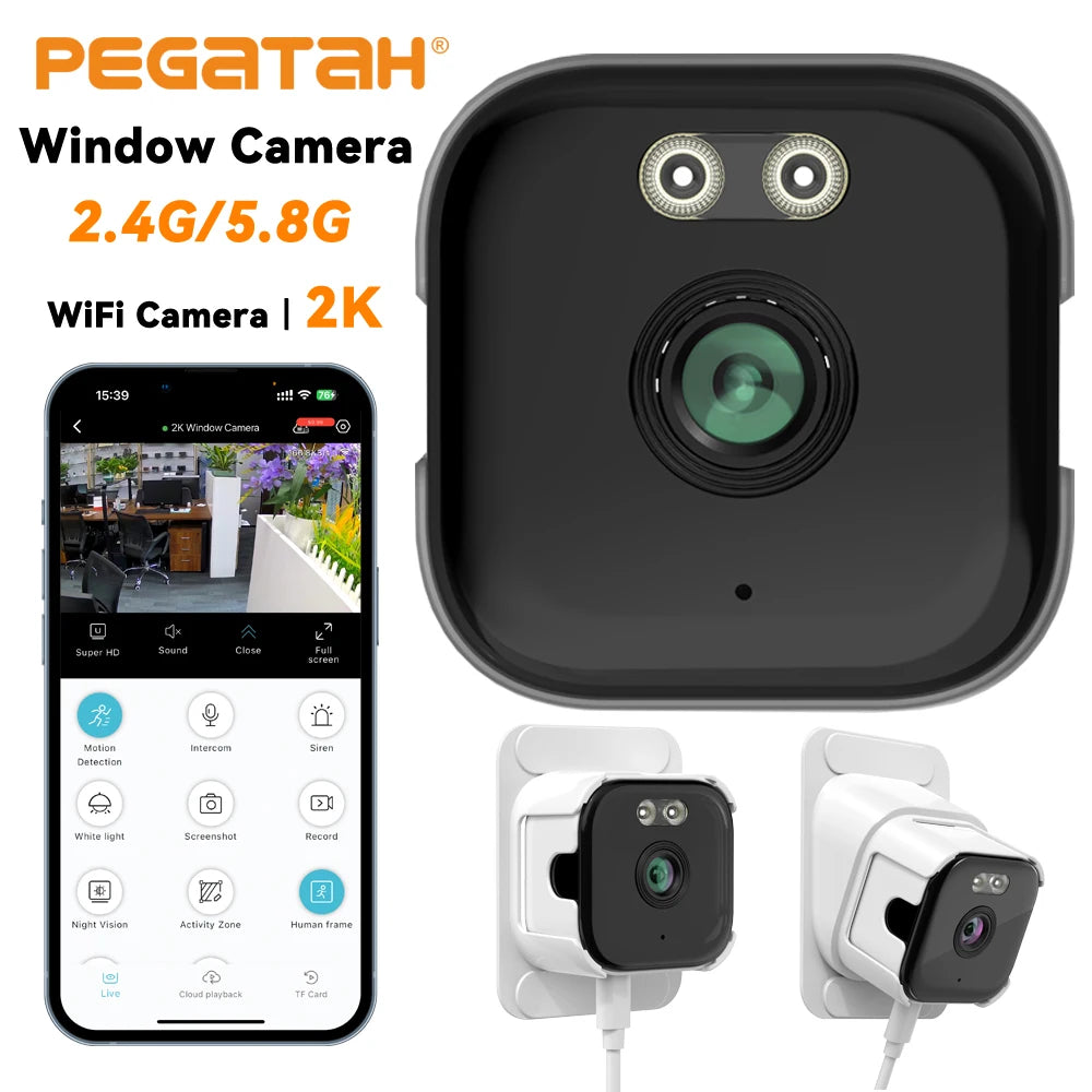 Pegatah 2K Alexa Smart Window