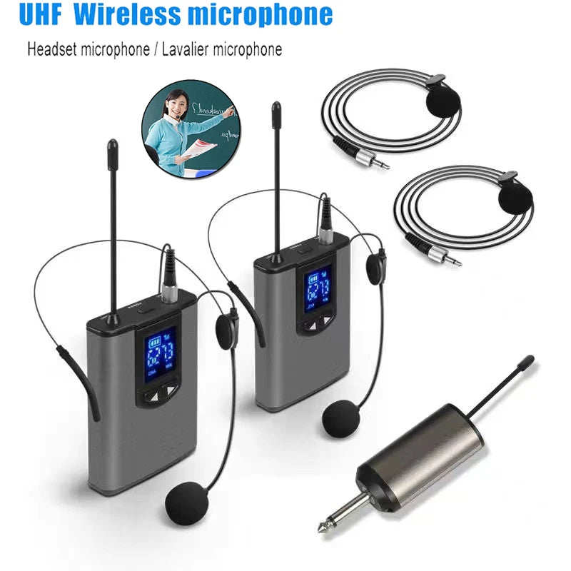 Portable Wireless Headset Lavalier System