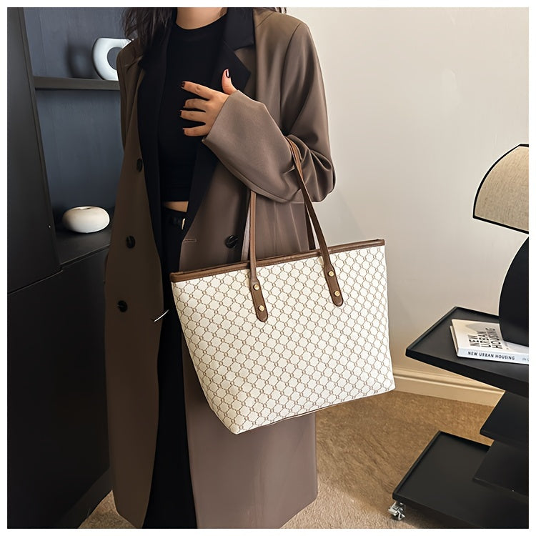 Luxe Golden Tote