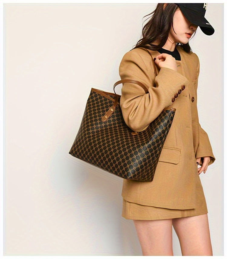 Luxe Golden Tote