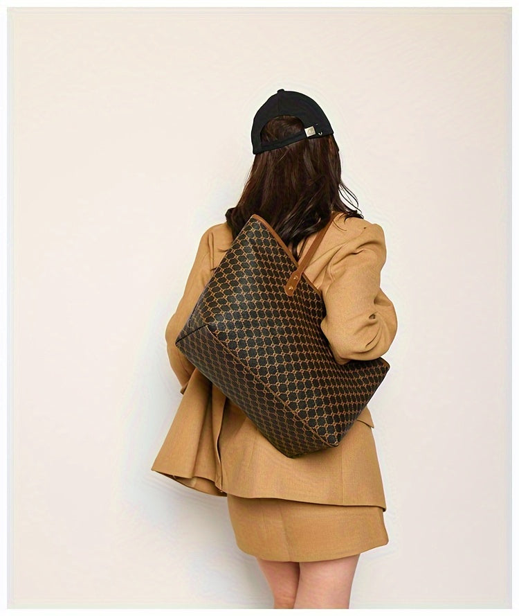 Luxe Golden Tote