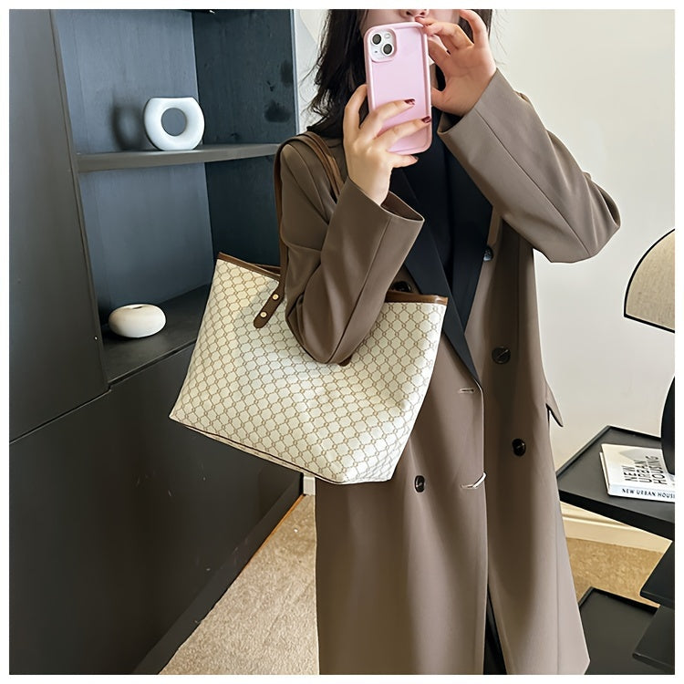 Luxe Golden Tote