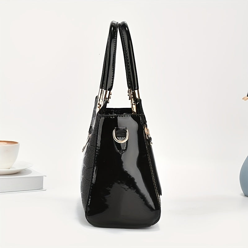 Satin Golden Handbag