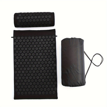 3Pcs Acupressure Massage Mat Set
