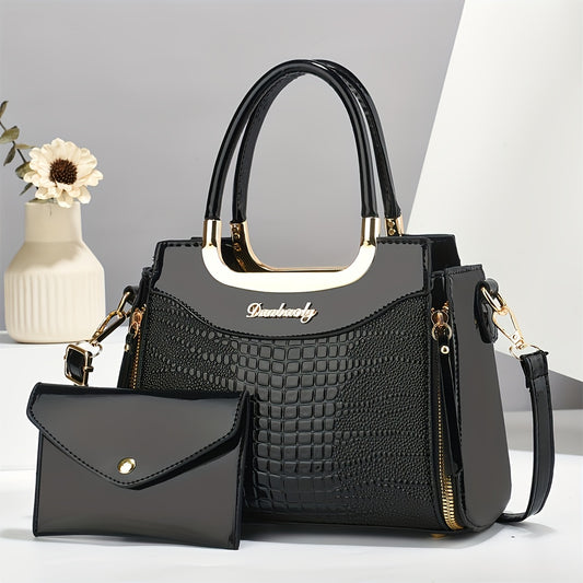 Satin Golden Handbag