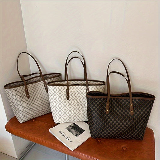 Luxe Golden Tote