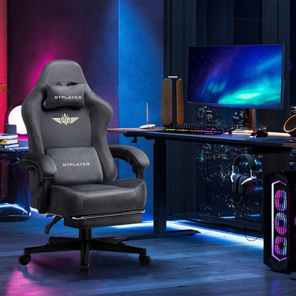 Gtplayer Fabric Gaming Chair Ergonomic