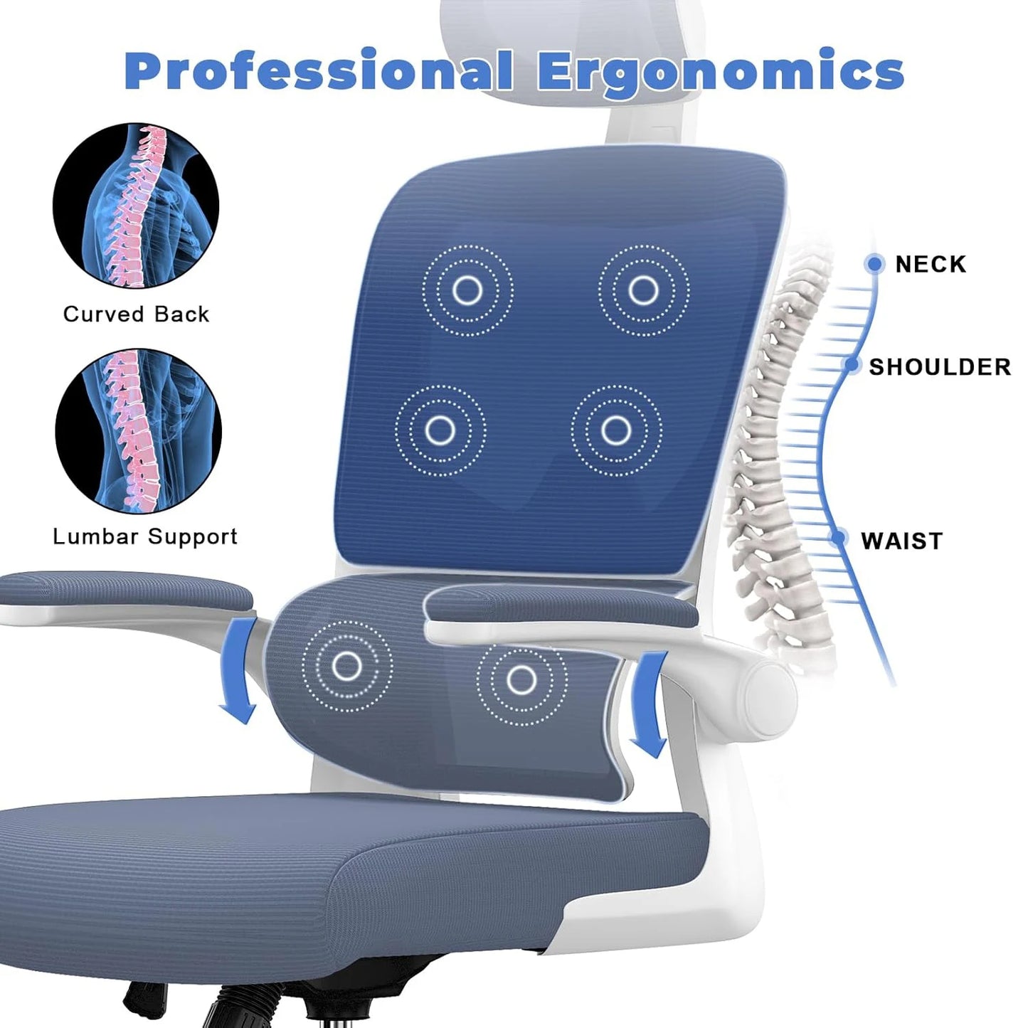 Ergonomic Office Chair With Lumbar