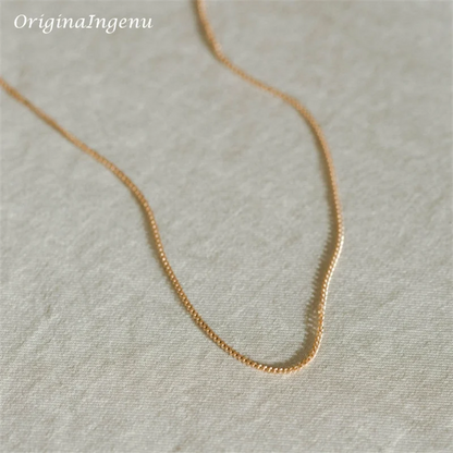 14K Gold Filled Liquid Chain