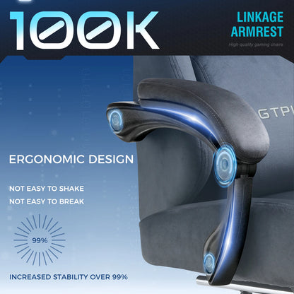 Gtplayer Fabric Gaming Chair Ergonomic