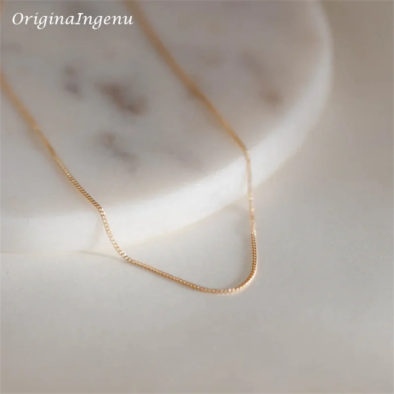 14K Gold Filled Liquid Chain