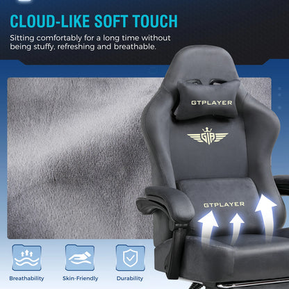 Gtplayer Fabric Gaming Chair Ergonomic
