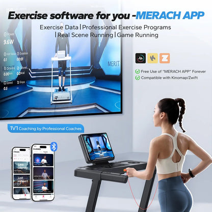 Merach Foldable Treadmill T12 Incline