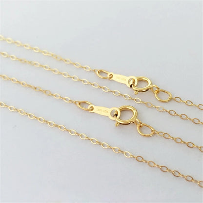 Real 14K Gold Filled Flat