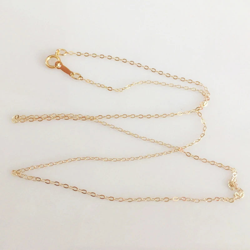 Real 14K Gold Filled Flat