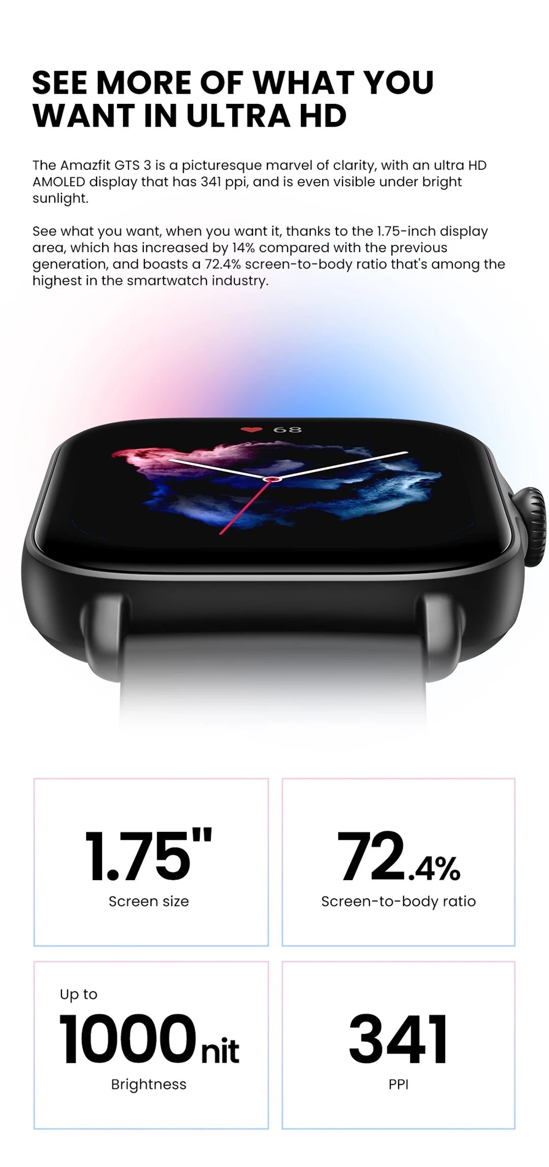 Amazfit GTS 3