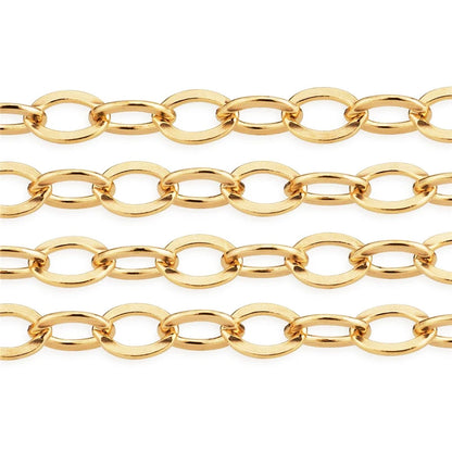 Real 14K Gold Filled Flat