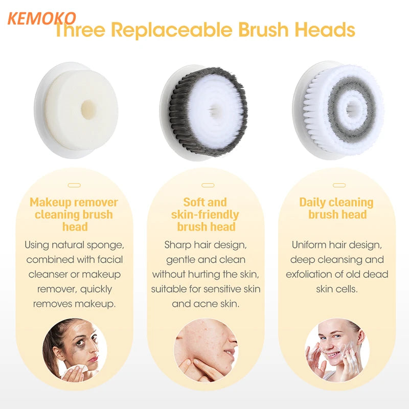 3 In 1 Ultrasonic Facial